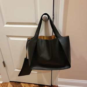 Stella  McCartney Perforated Logo Faux Tote